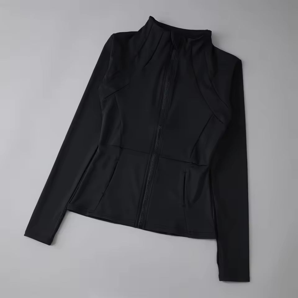 Women's Long Sleeve Active Windbreaker Top Yoga Sportswear