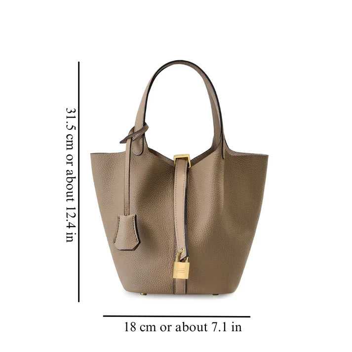 Carmen Trend™ | Bucket-style leather clutch