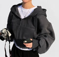 Oversized Zip-Up Hoodie