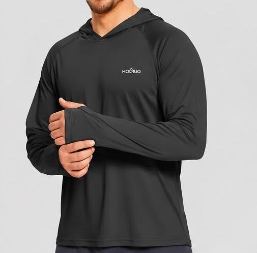 Long Sleeve Hooded T-shirt