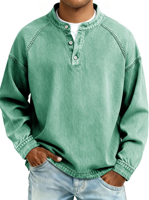 Camisa Henley Relajada