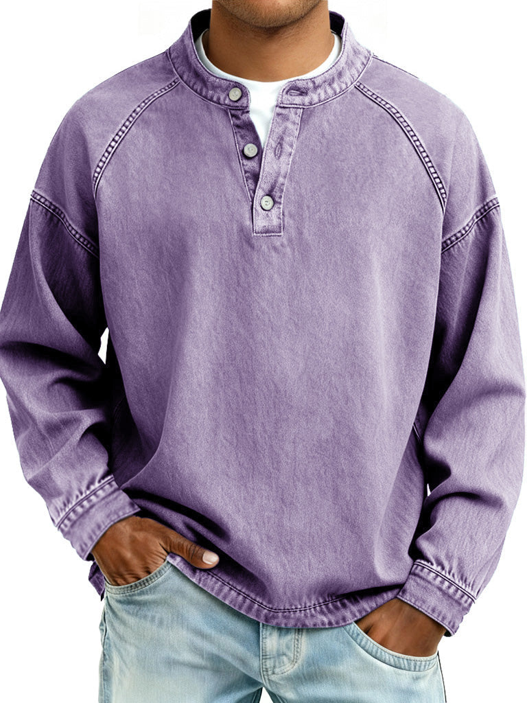 Men Can't Get Enough of This Cozy Henley Shirt