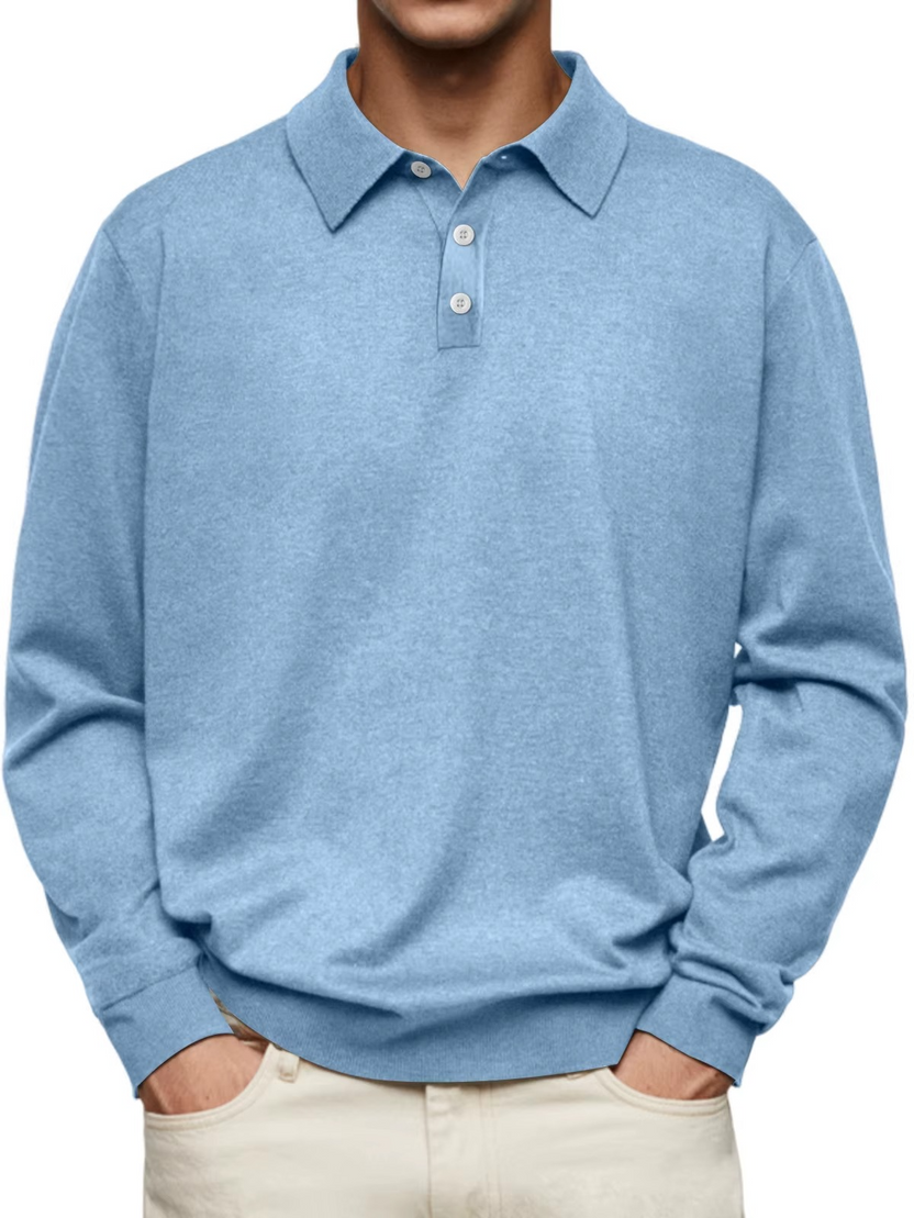 Aiden Long Sleeve Polo