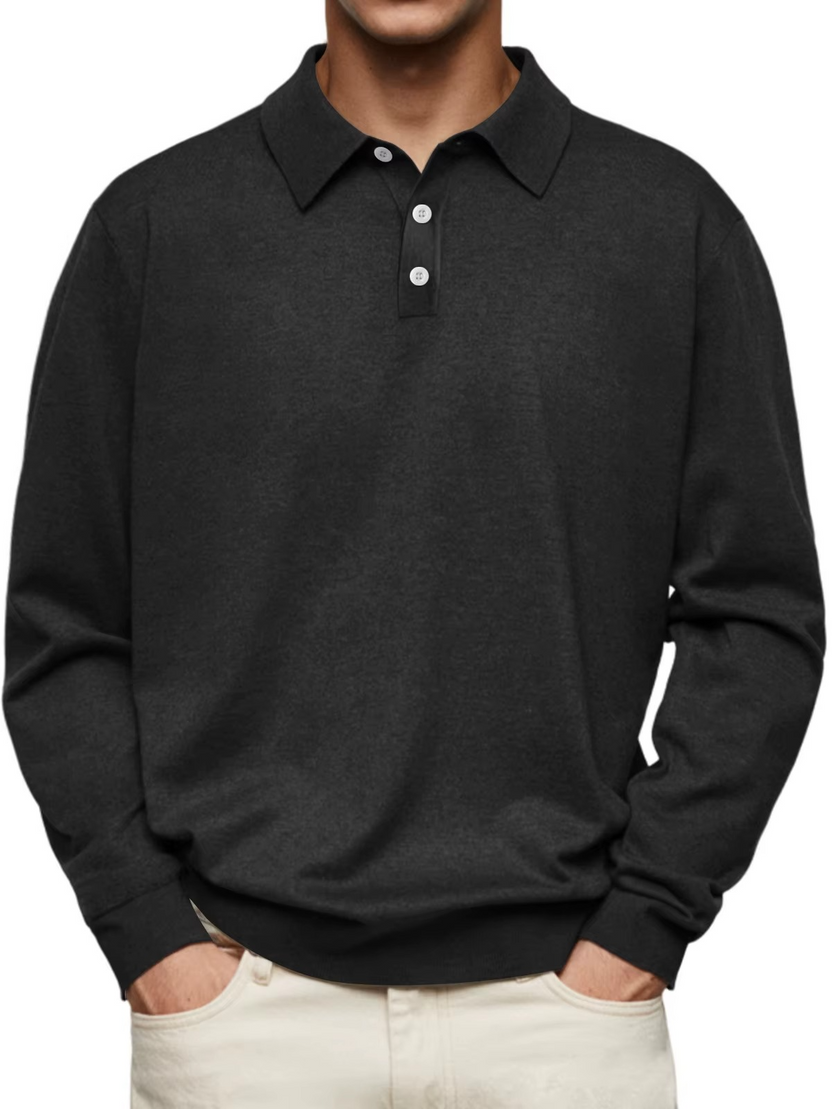 Aiden Long Sleeve Polo