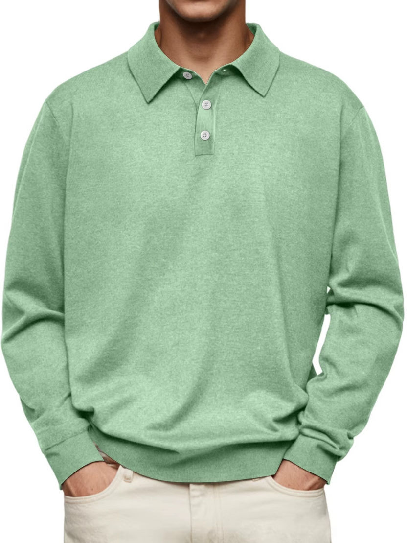 Aiden Long Sleeve Polo