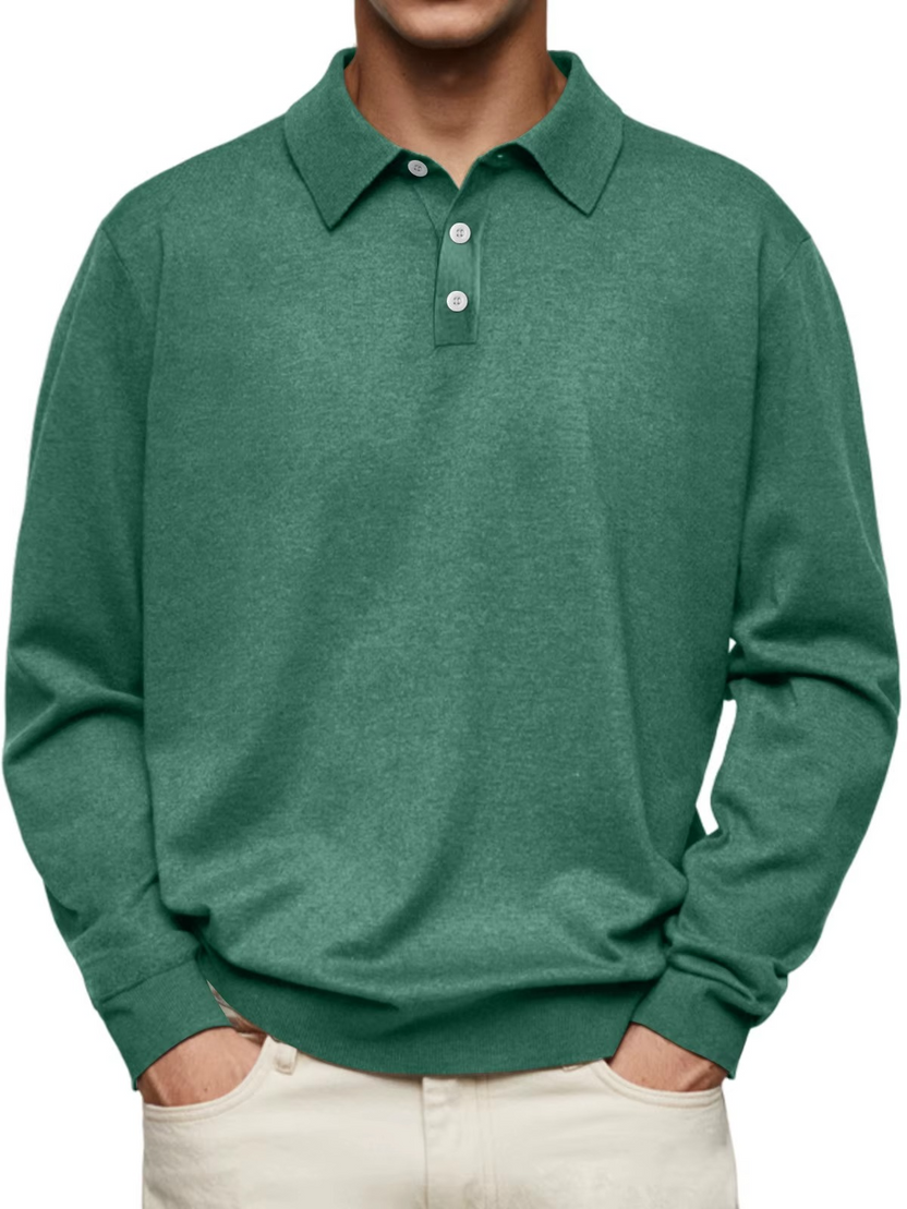 Aiden Long Sleeve Polo