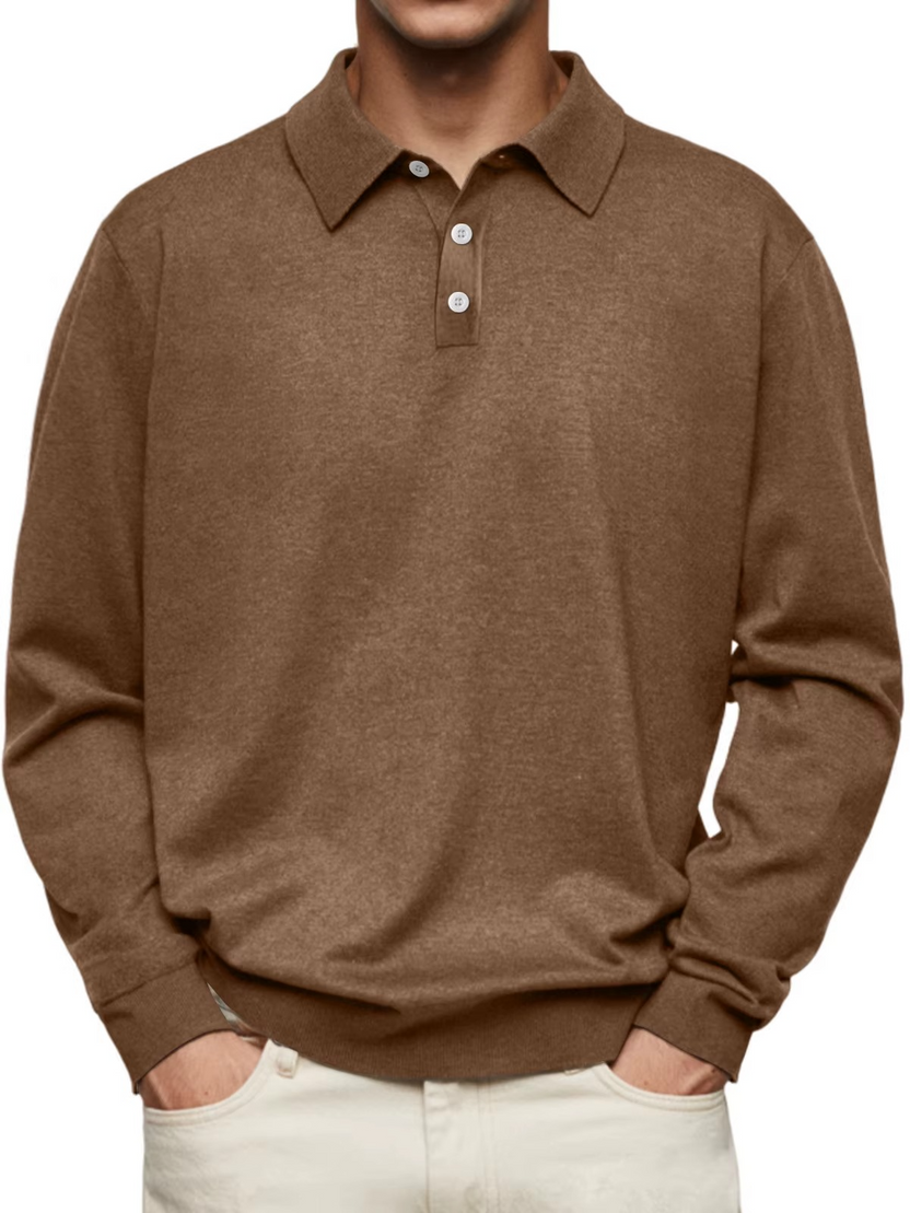 Aiden Long Sleeve Polo