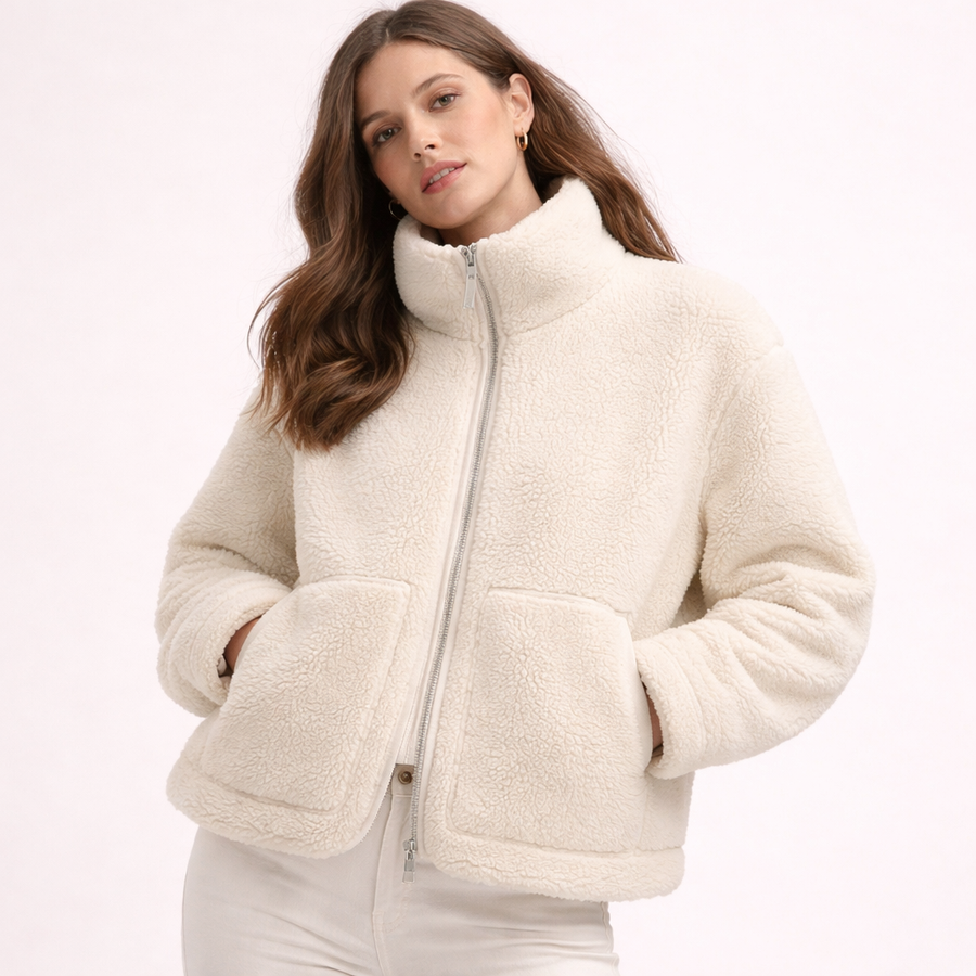 KNOX | COZY WOMEN’S OVERSIZED FLEECE JACKET