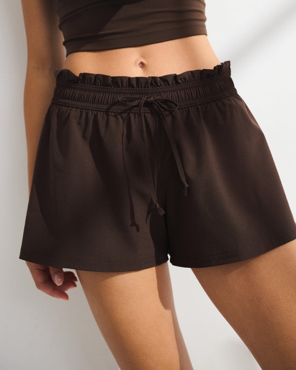 EM | Pantalones cortos de corte relajado con cintura ajustable