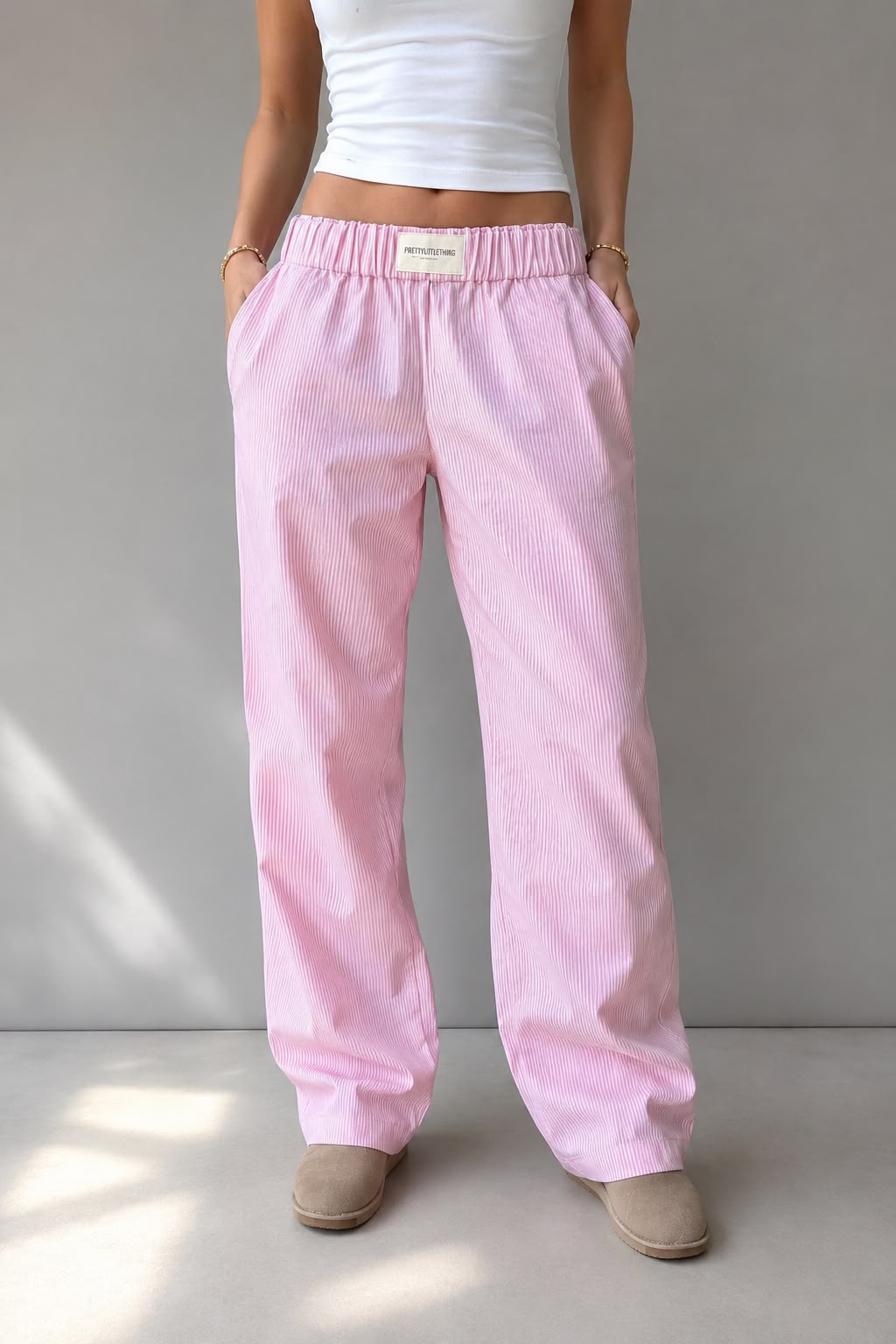Striped Casual Pants