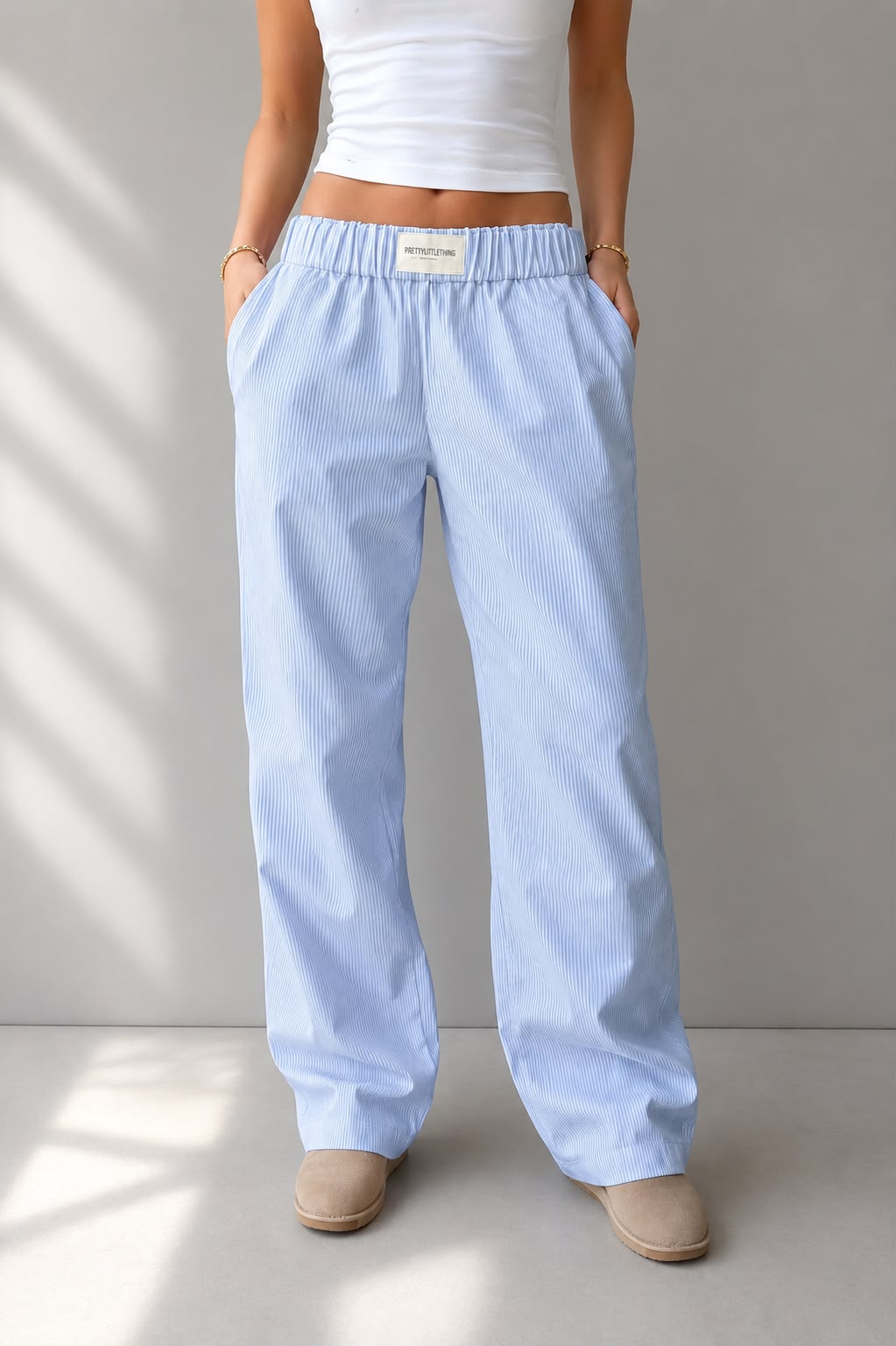 Striped Casual Pants