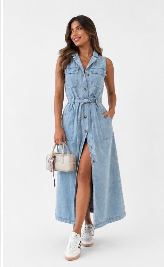 Isabelle | Vestido Vaquero de Verano