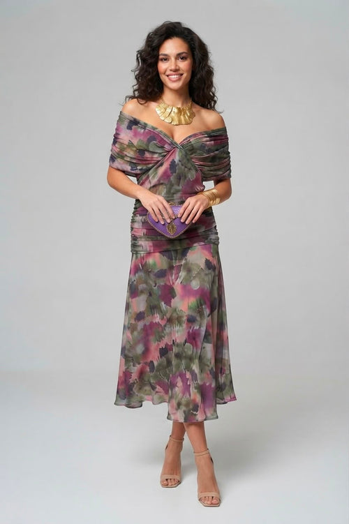 Almudena | Vestido Largo con Escote V